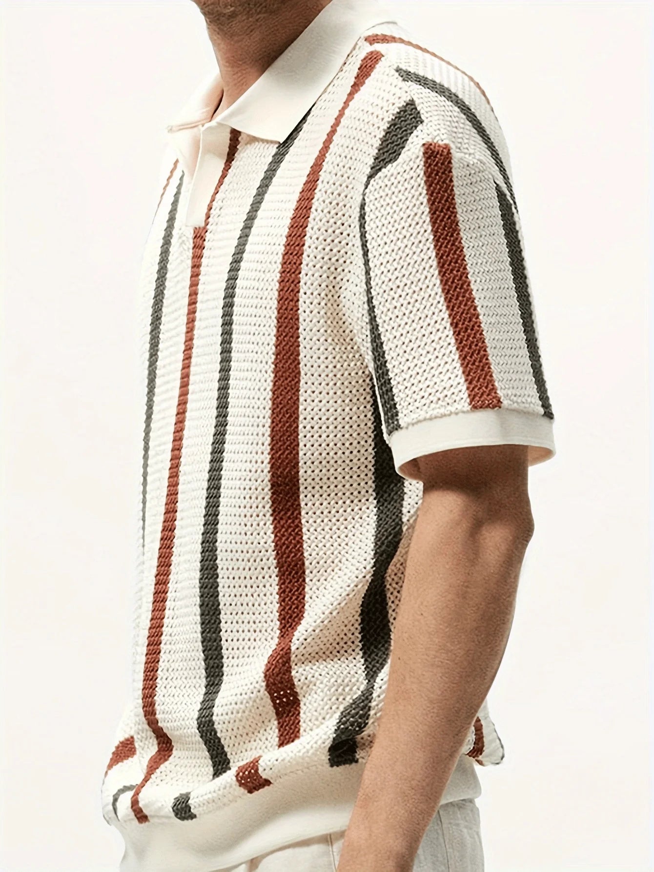 Men's Casual Polo Shirt - Classic Fit Short Sleeve Design, Comfortable and Breathable for Everyday and Business Casual Wear
