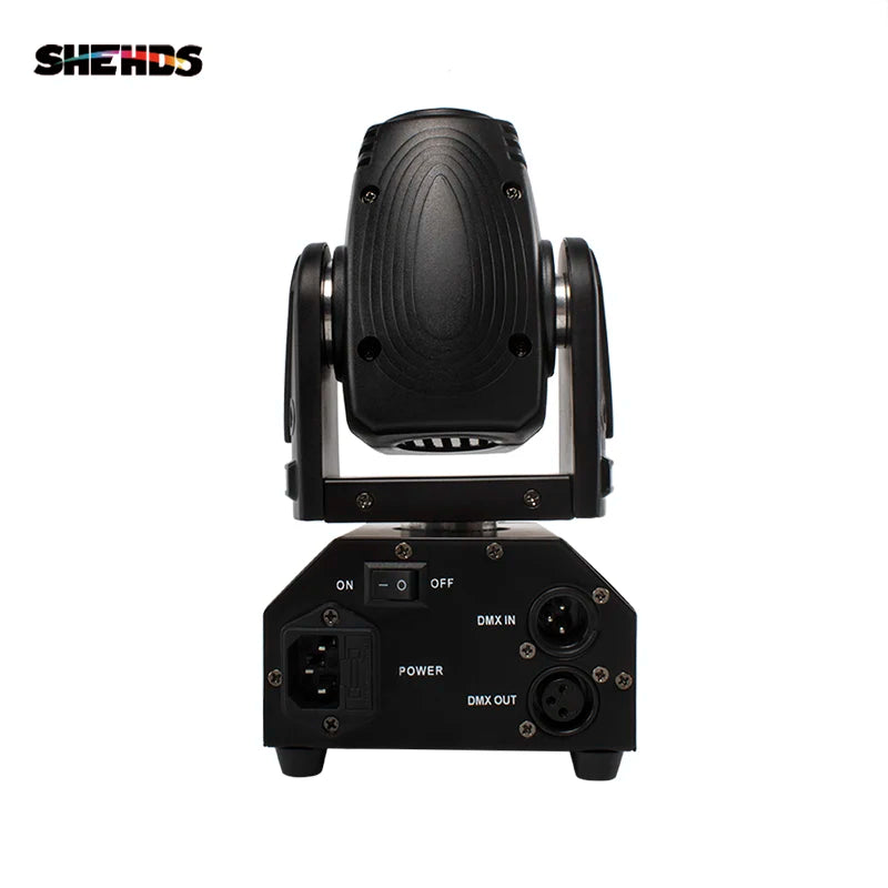 SHEHDS 4PCS Fast Shipping 10W RGBW Mini Led Beam Moving Head Light DJ Bar Concert Professional Stage Equipment