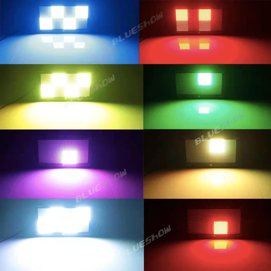 Sunny LED Strobe Light 1000w 960pcs Strobe Light DMX RGB Sound SMD5050 Led Flash Lights Disco LED FlashLight