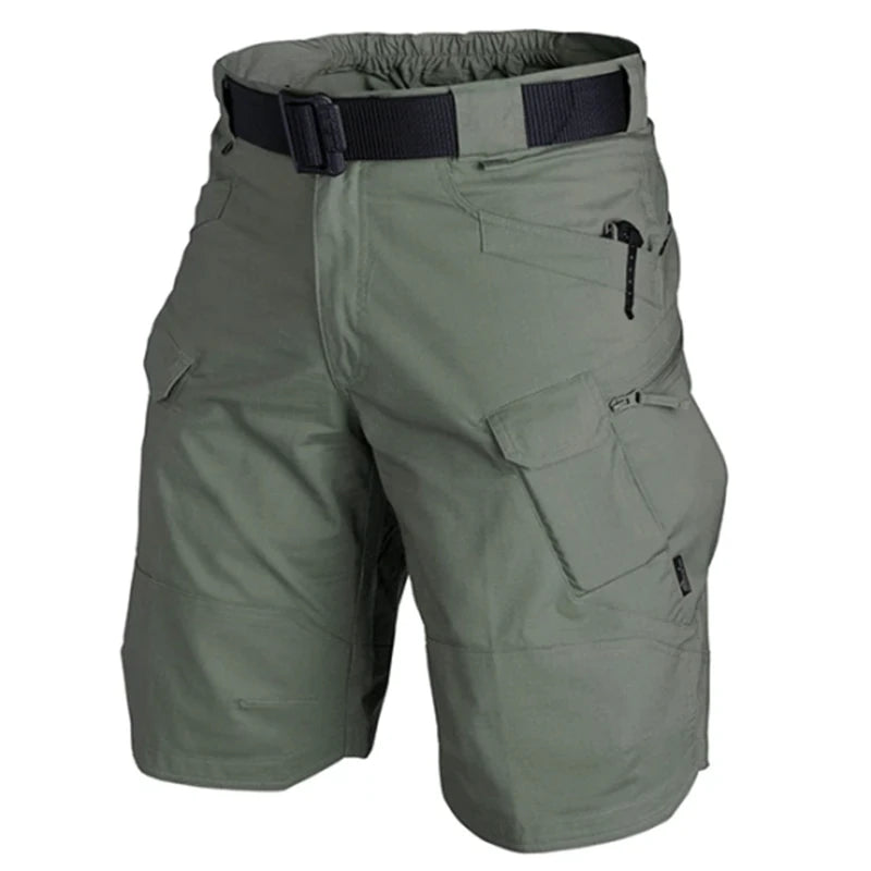 2021 Upgraded Waterproof Shorts Men's Cargo Shorts Relaxed Resistant Hiking Cycling Shorts For Outdoor Activity Pantalones
