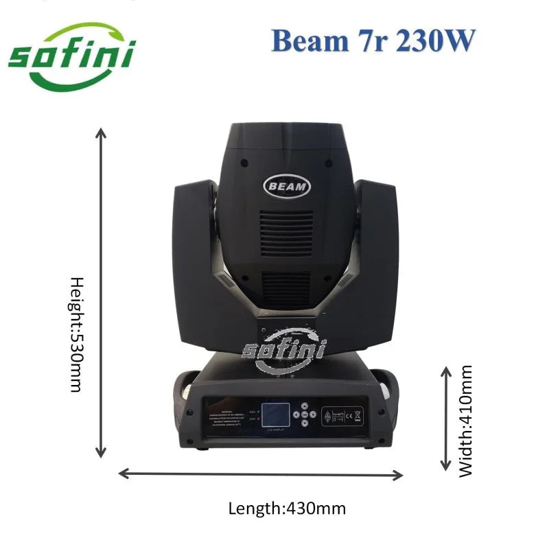 Beam 230 7R Moving Head Beam Sharpy 7R 230W Lyre Beam Light  For DJ Disco Stage Beam light Nightclub Parties Show Flightcase