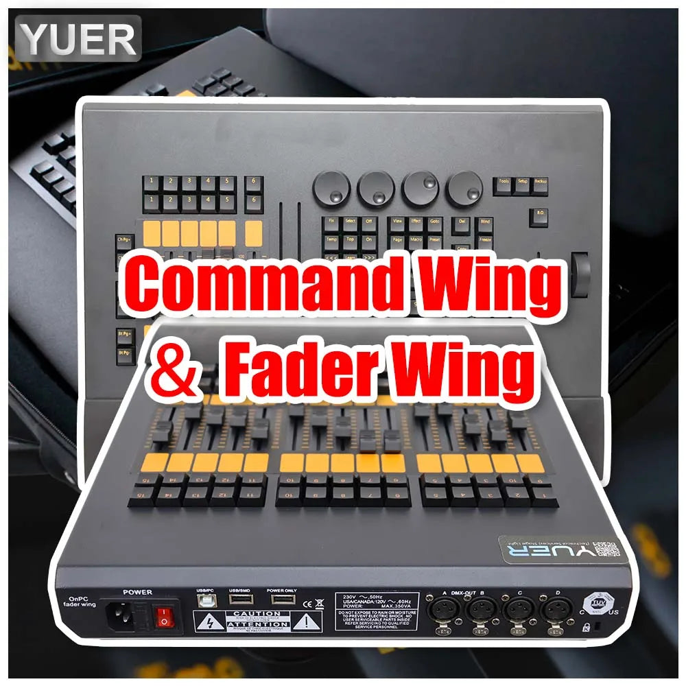 New Version Command Wing Fader Wing Controller M.a II 2048 Parameters Stage Lighting Console DMX Control DJ Moving Head Lights