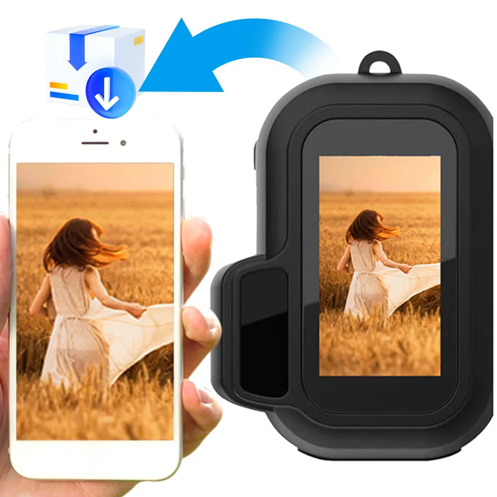 Mini Camera With 0.96in Screen 1080P Micro Digital Camera Ultra Compact Mini Camera Video Recorder for Indoor Home Outdoor