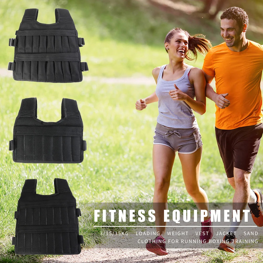 Loading Weight Vest Jacket with Sand