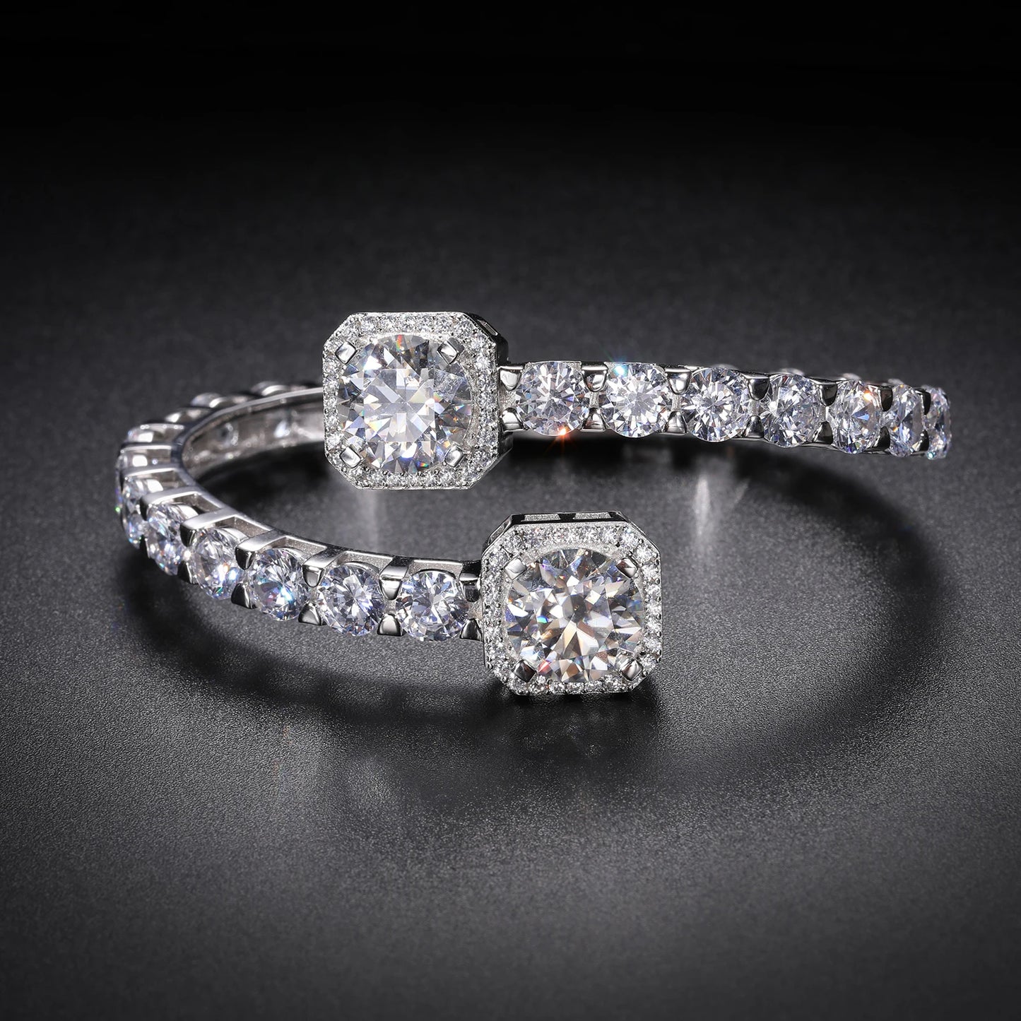 Luxury Bracelet Necklace Moissanite Chains Jewelry