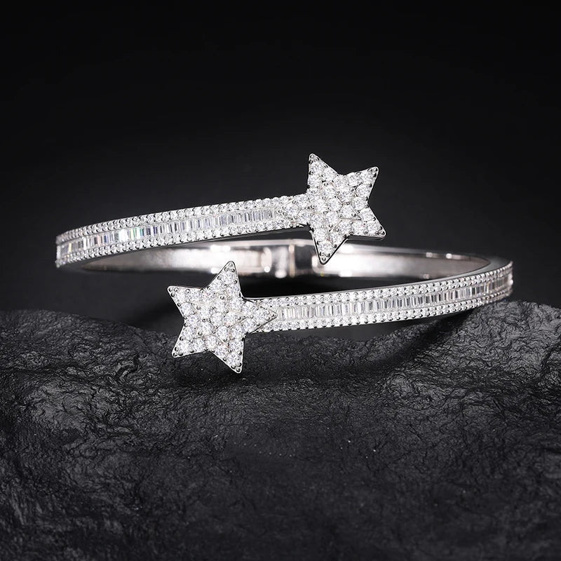 Luxury Bracelet Necklace Moissanite Chains Jewelry