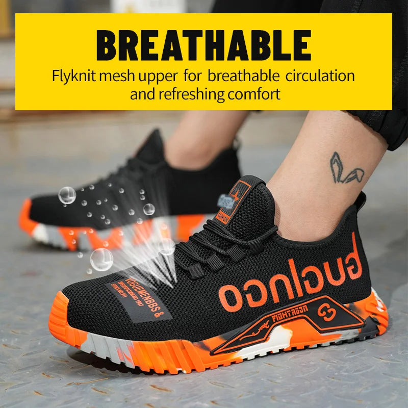 Department Name Anti Smash Safety Shoes Soft Sole Protection