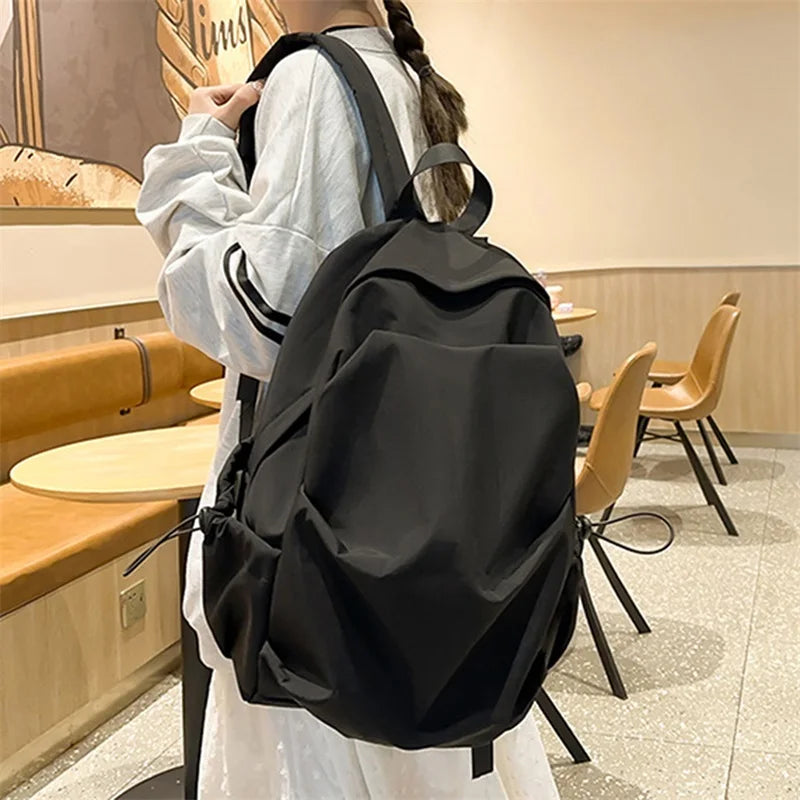 Unisex Waterproof Laptop Backpack with USB Charging Port and Headphone Jack for School Work Travel Outdoor Activities