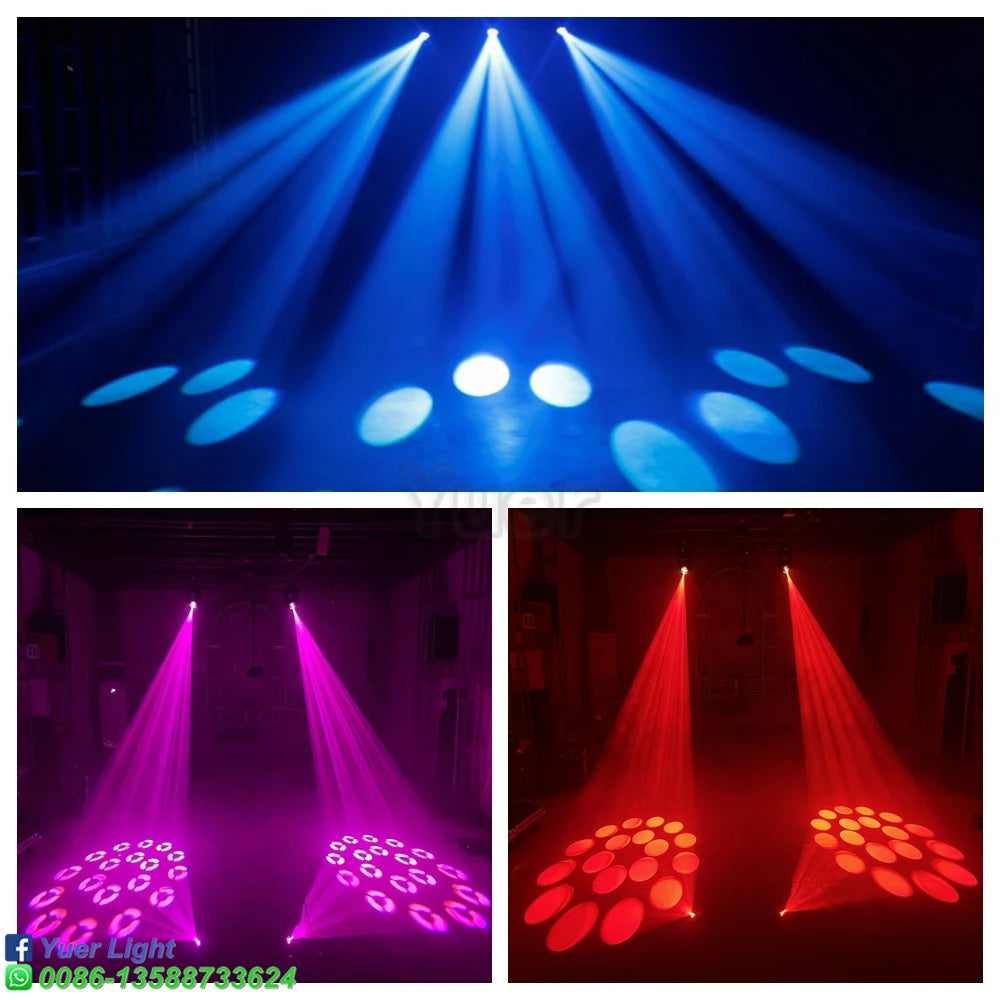 4Pcs/Lot 150W Beam Moving Head Sharpy High Bright Big Spot Jia Mi Ji Lens Projector Lighting For Party DJ Club Wedding Holiday