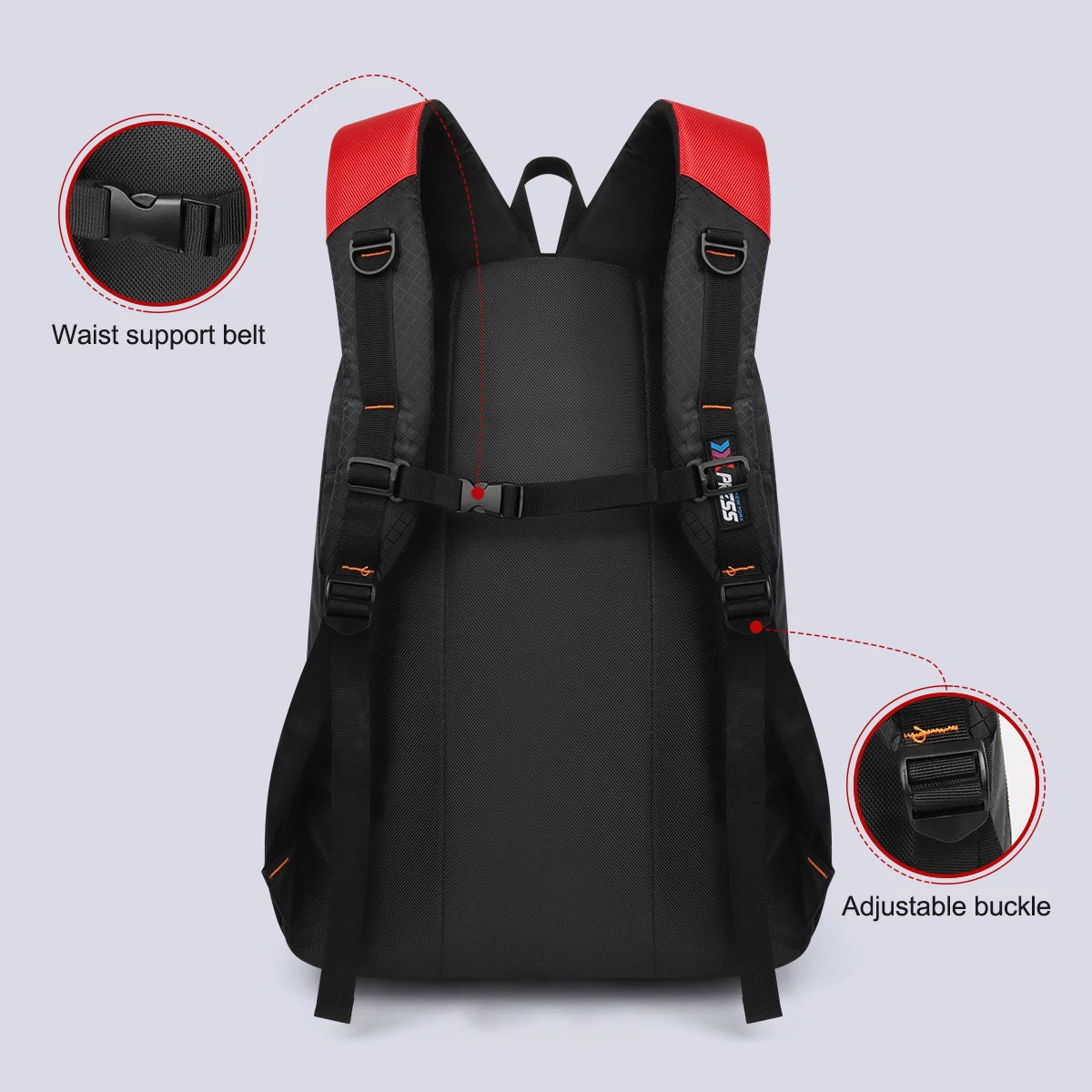 50L Extra Large Backpack Travel,18.4" Laptop Backpack Casual Rucksack For Male Women College School Bags