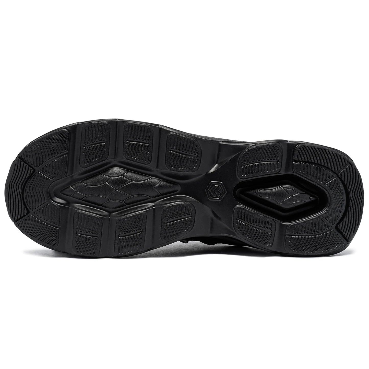LARNMERN Safety Shoes High Elasticity Shock Absorption Steel Toe Shoes Breathable Work Shoes