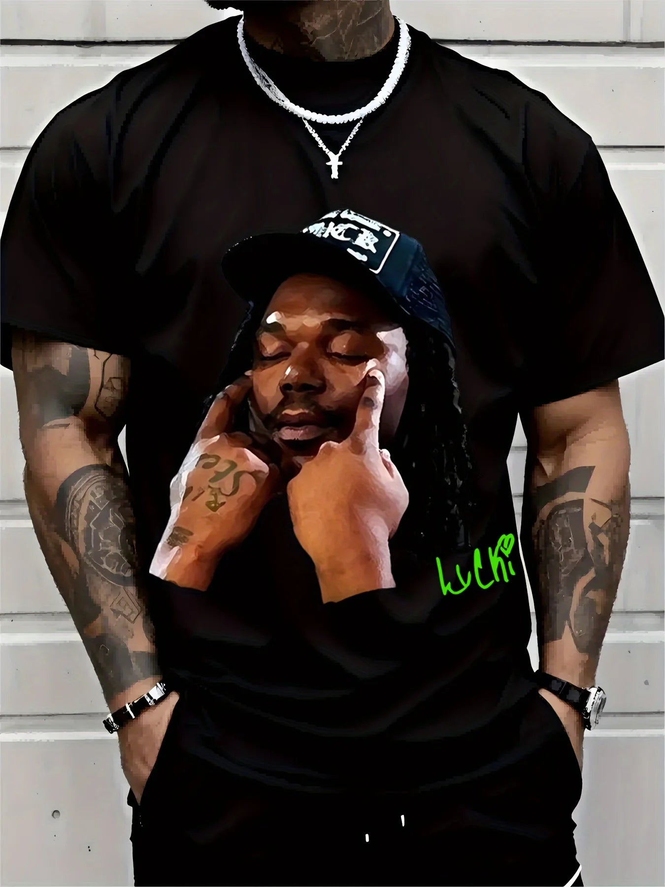 Lucki Fashion Trend Men's T-Shirt - Comfortable Summer Everything Tee