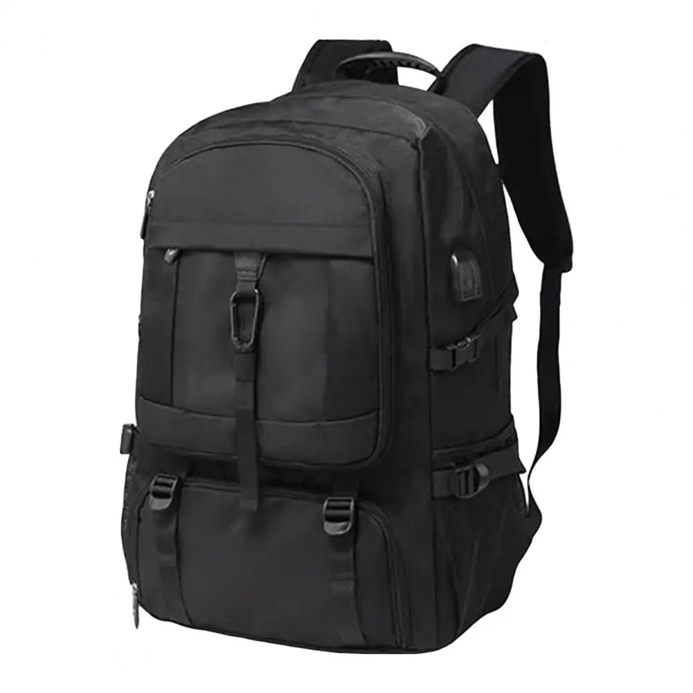 Travel Backpack Capacity Waterproof Backpack with Usb Charging Port for Hiking Business Adjustable Shoulder Strap College
