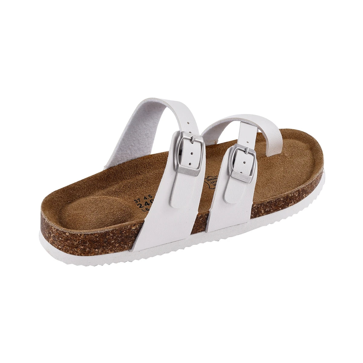 SUFU Hot Sale Sandals Natural Leather Outdoor Beach Buckle Fashion Brand Non-Slip Flip Flops Woman