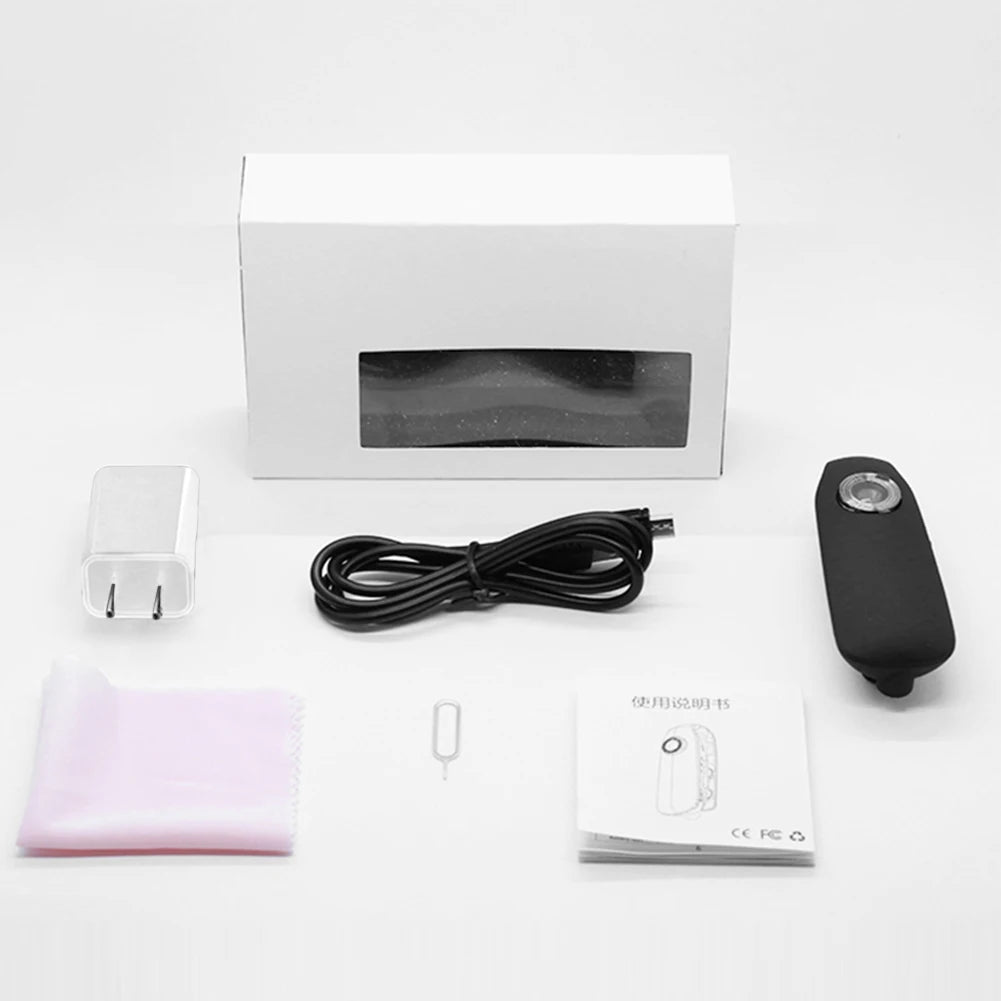 Portable Back Clip Camera HD Micro Cam Pocket Video Recorder Motion Detection for Outdoor Sport Interview Class Meeting