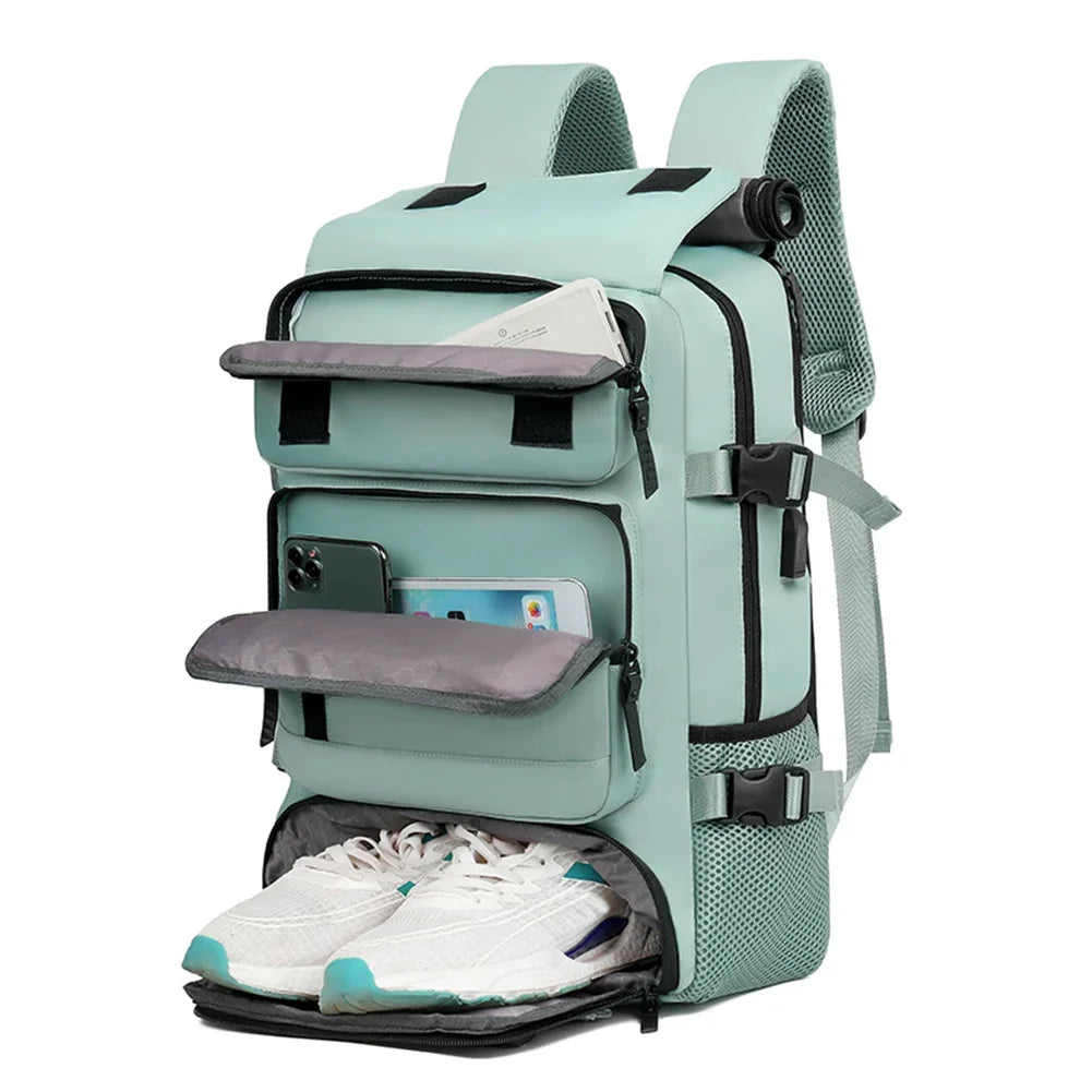 Backpack 46x30x13 Airplane, Ryanair Cabin Hand Luggage Backpack, Easyjet Laptop Backpack for Aeroplane Travel, School Backpack