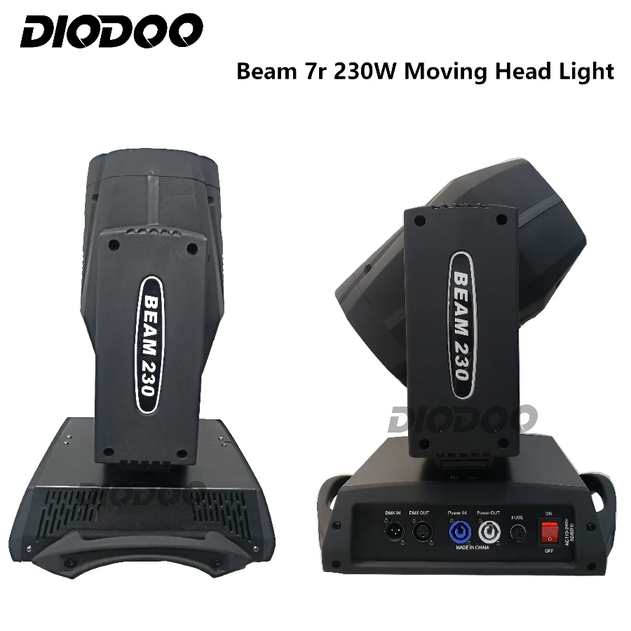 0Tax 1-12PCS Lyre Sharpy Led Beam 230W 7R Moving Head Light Case For Disco Party DJ Stage DMX512 Prism Beam 7R 230W Stage Lamp
