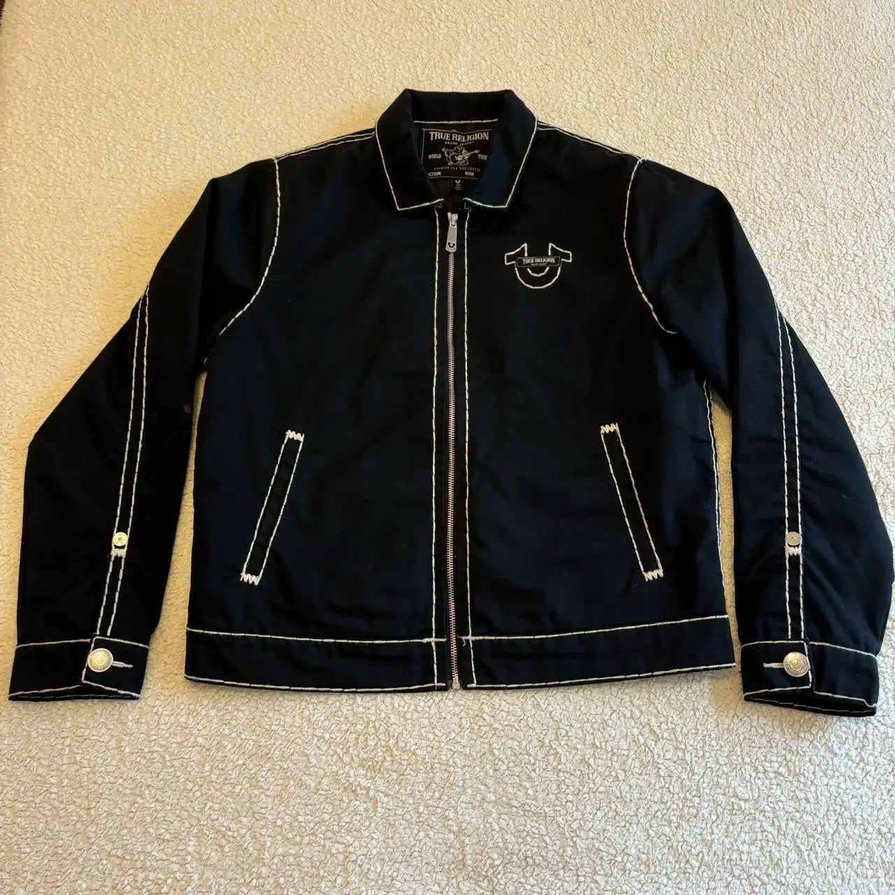 Retro Y2k Denim Leather Jacket Thickening Men Clothing