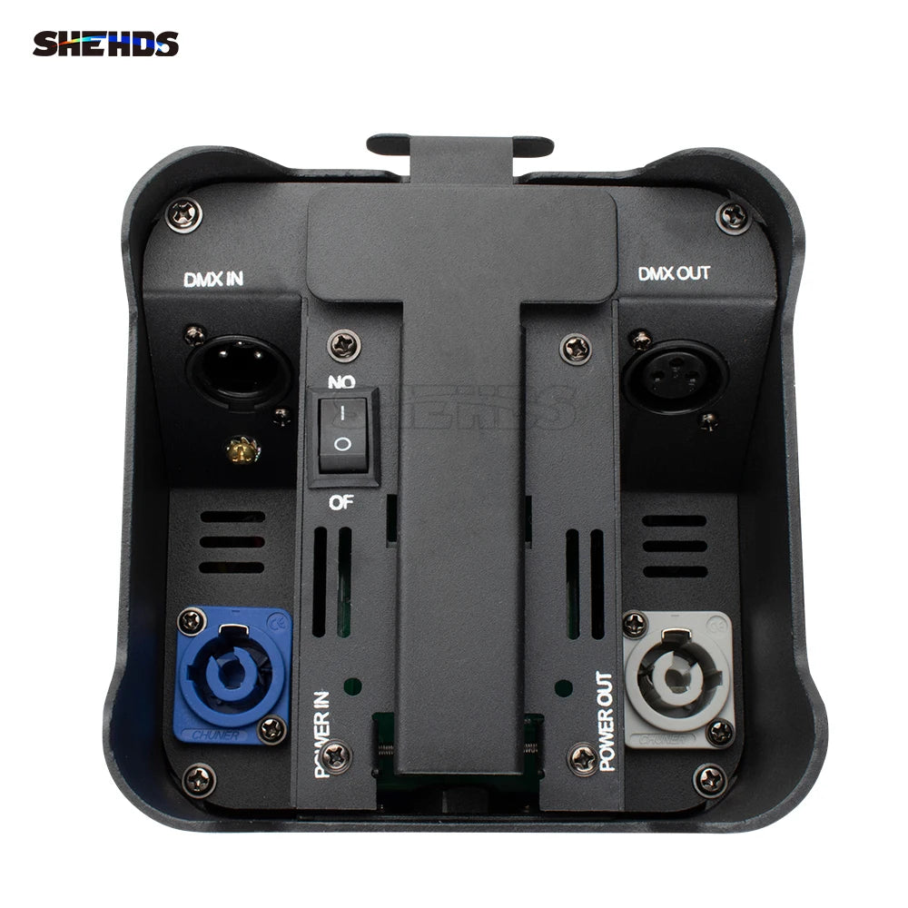 SHEHDS 4pcs 6x18w RGBWAUV LED Battery Par Wireless DMX512 Phone WIFI Wash Wall Light For Party Disco Christmas Lights Audience
