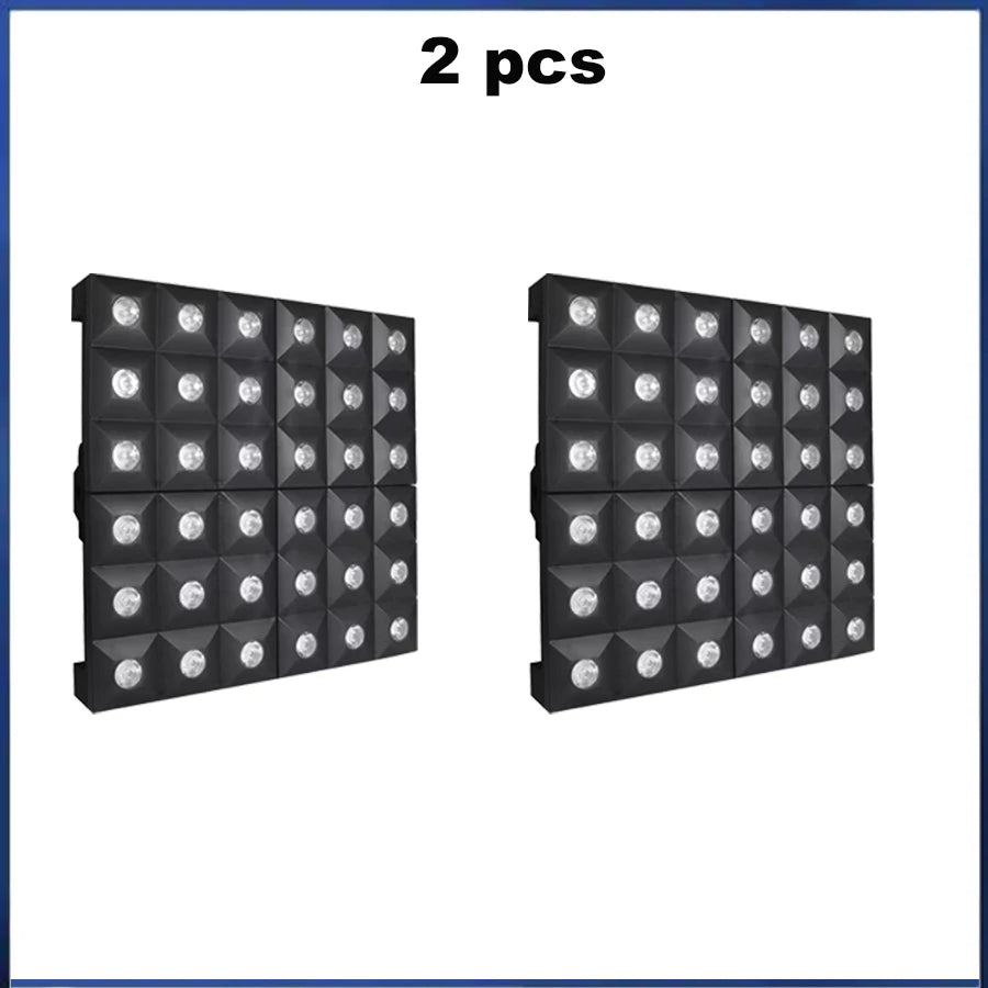 LED 36x3W RGB Blinder Matrix Beam DMX512 Stage Effect Light With Flightcase  For DJ Disco Party Dance Floor Clubs And Wedding