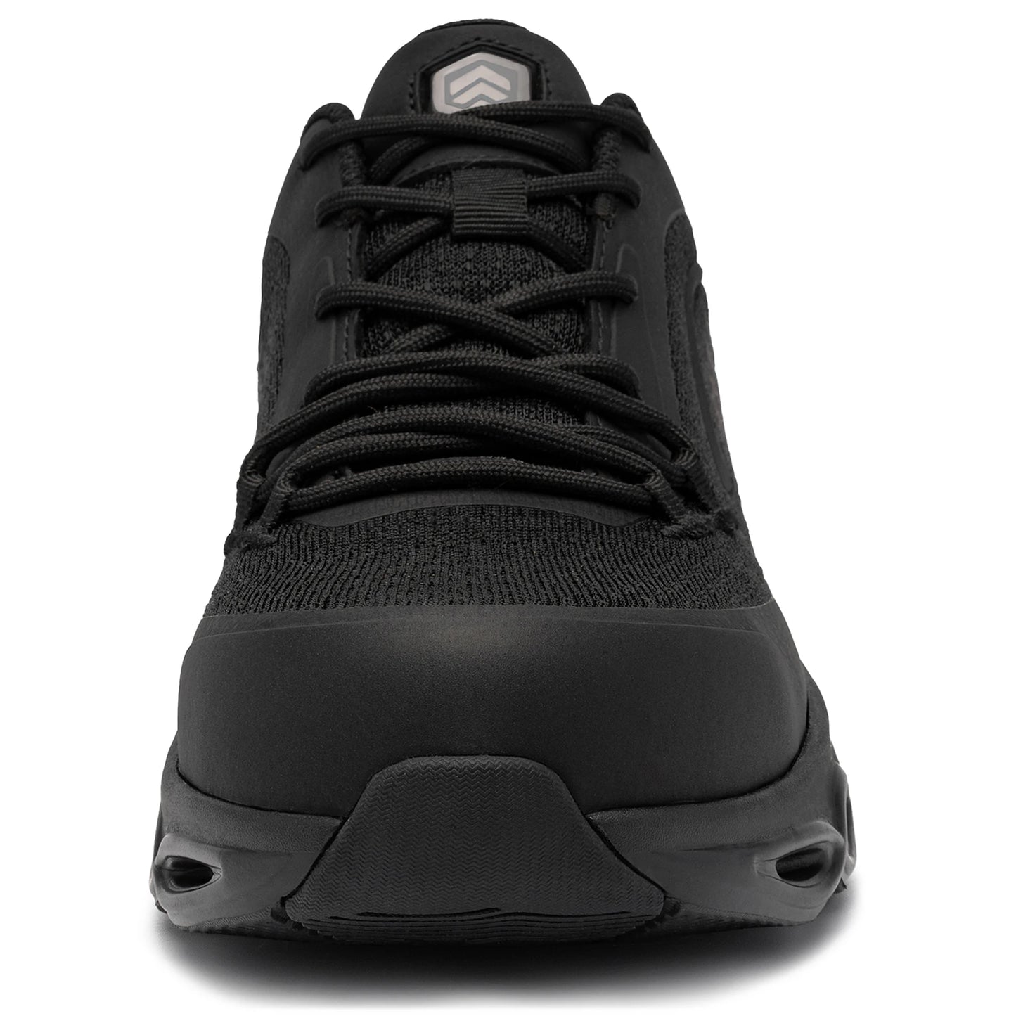 LARNMERN Safety Shoes High Elasticity Shock Absorption Steel Toe Shoes Breathable Work Shoes