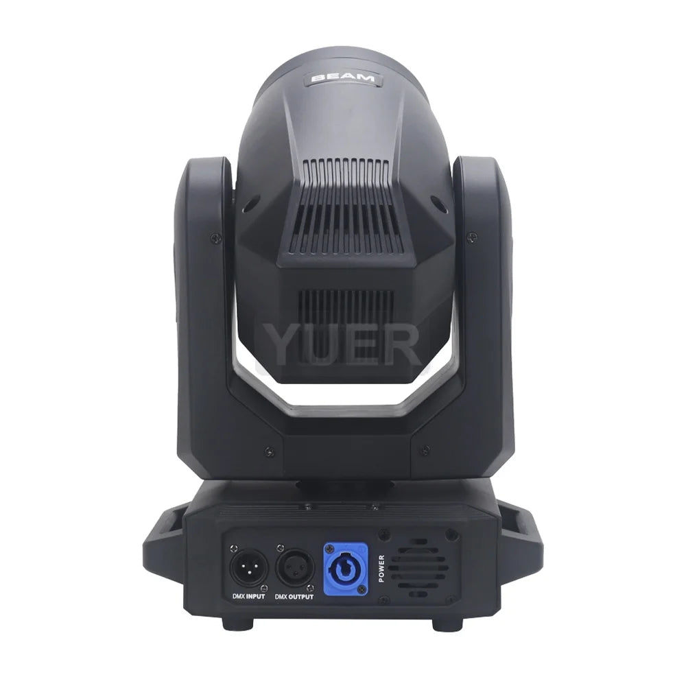 2Pcs/lot LED With Ring Moving Head Light 200W Beam+Spot+18 Rotating Prisms+Rainbow Effect Dmx Stage Light Effect Light Disco Dj