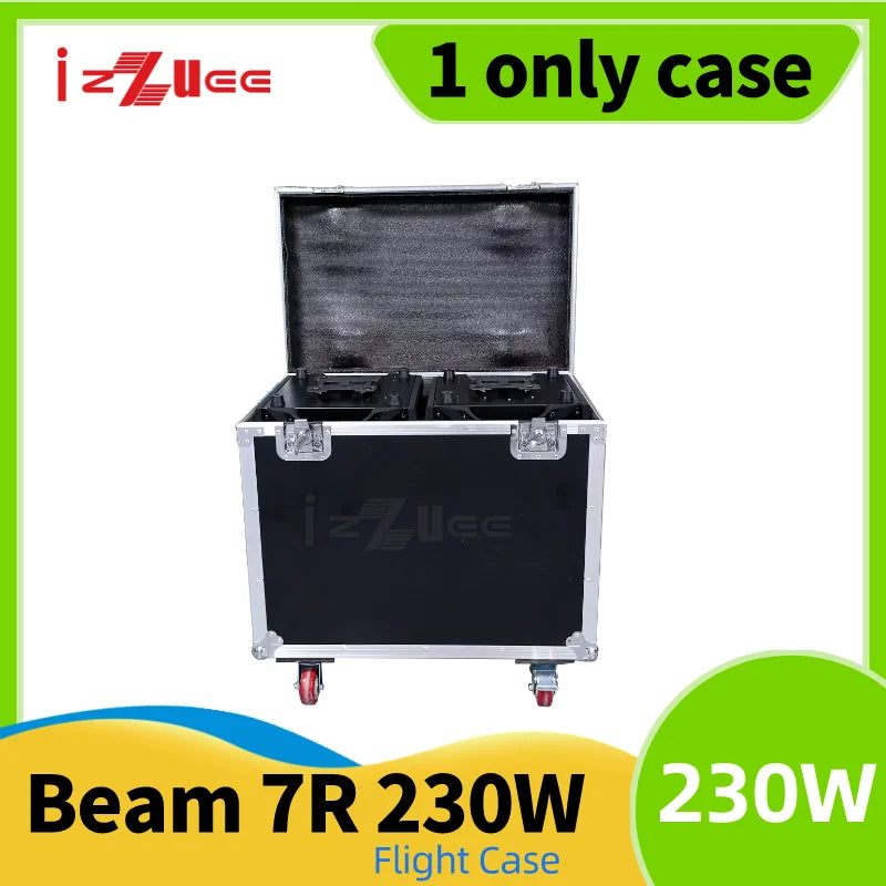 230W 7R Moving Head Light Beam DMX512 Professional Stage Light for DJ Disco Bar Party 24 Prism LED Rainbow Effect Light 