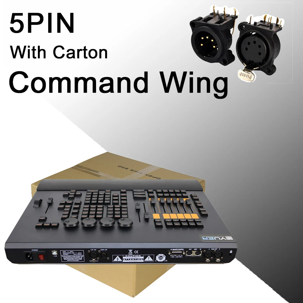 New Version Command Wing Fader Wing Controller M.a II 2048 Parameters Stage Lighting Console DMX Control DJ Moving Head Lights
