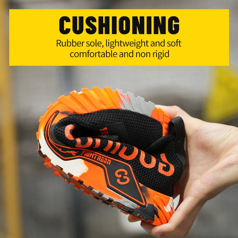 Department Name Anti Smash Safety Shoes Soft Sole Protection