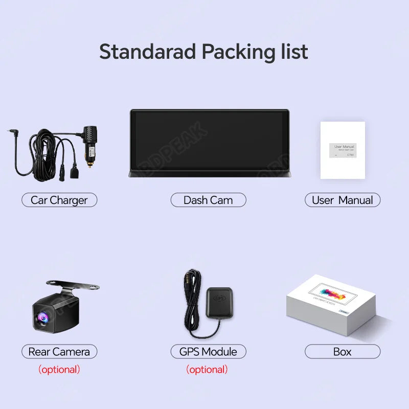 K2 Pro 11.3 Dash Cam 4K Car DVR Carplay Android Auto