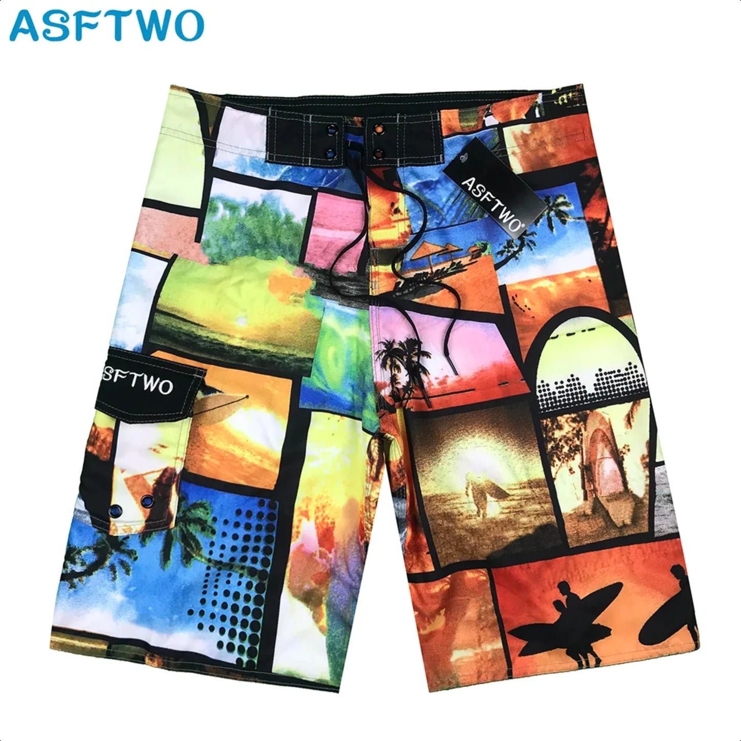 Men's Quick Dry Beach Pants, Fitness Pants, Swimming Shorts, Surfing Shorts, Beach Shorts, , Swim trunks  summer