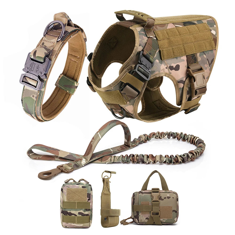 Large Dog Harness for German Shepherd Malinois Training Walking Pet Vest Dog Harnesses For Medium Large Dogs Accessories