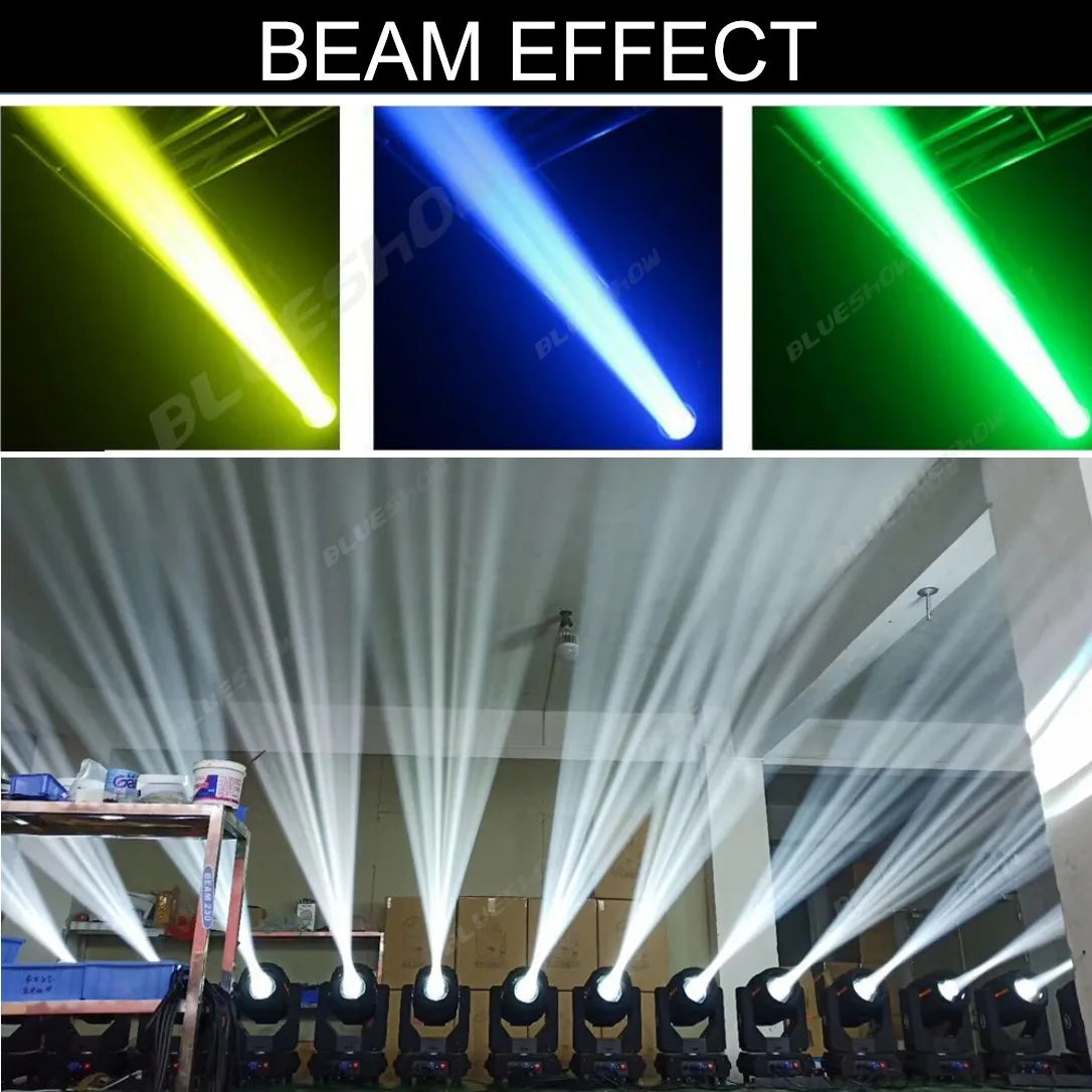 Sharpy Beam 350W 17r Moving Head Light LED Moving Head Lighting Beam Spot Wash Stage Lights Flight Case Only