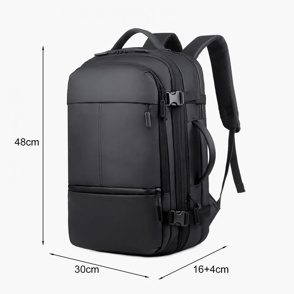 Travel Men Laptop Backpack Expandable Business Large Capacity School Backpack Expand Outdoor Backpack With USB Charging Port