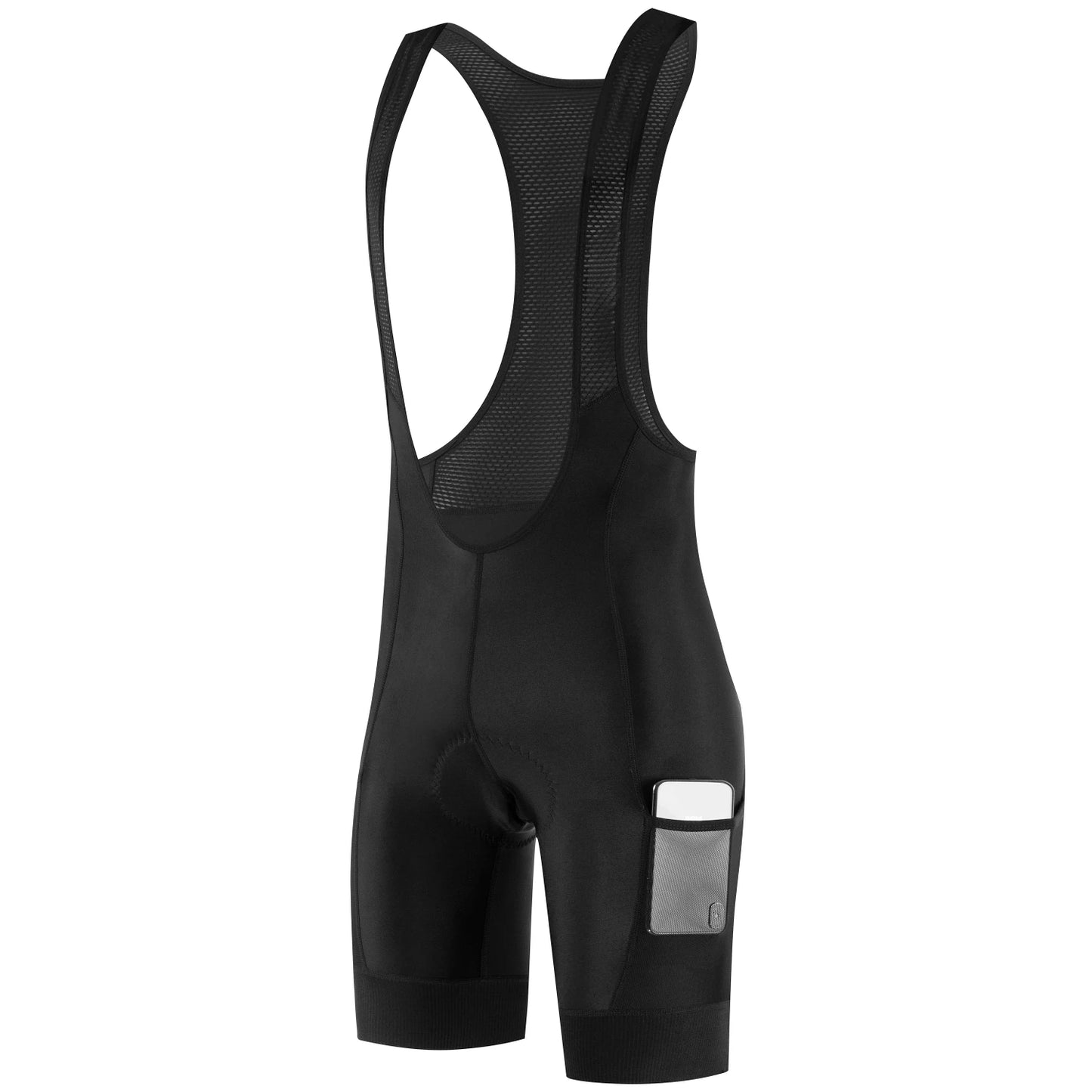 Enhanced High-Performance Italy Pro Team Men's 7H Elastic Interface Padded Cycling Bib Shorts - Highly Comfortable MTB Cycling G