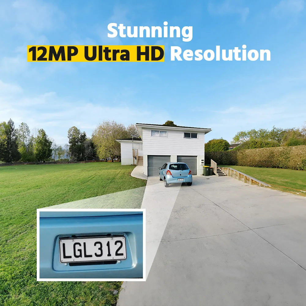 ANNKE 8CH 16CH 12MP POE Video Recorder H.265+ NVR Security