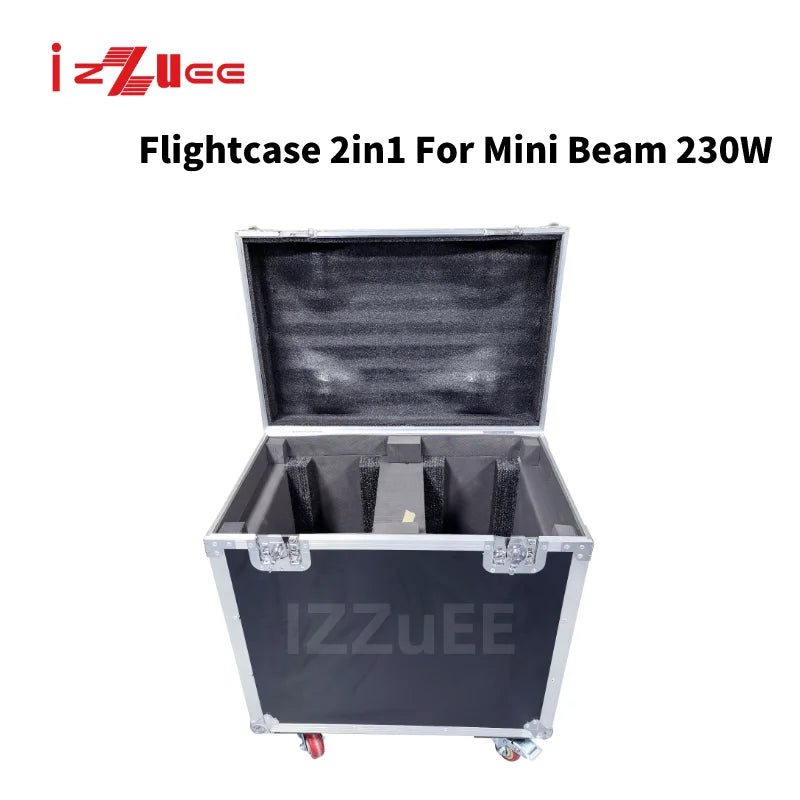 1-3PCS Flight Case 2 In 1 LED mini Beam 230W 7R for Disco KTV Party DJ Professional Stage Equipment Light Case Accessories