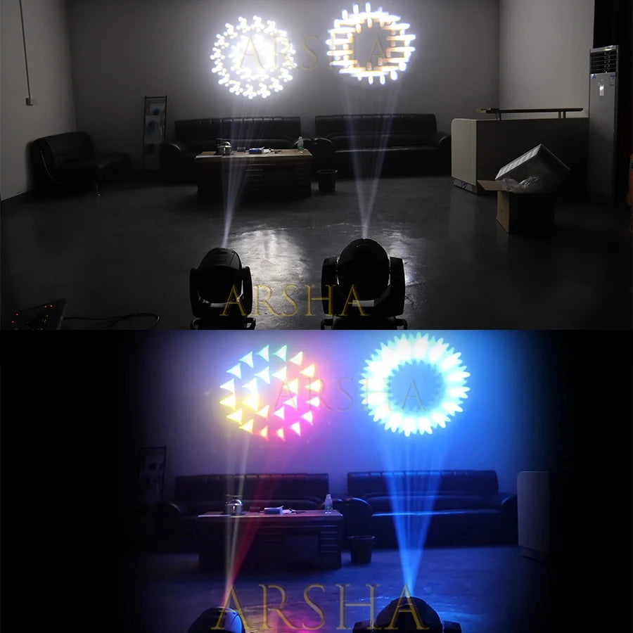 No Tax 4Pcs Mini Beam 230W 7R Moving Head Light Professional Stage Beam Lighting for Show Disco Dj Club Light Nightclub DMX
