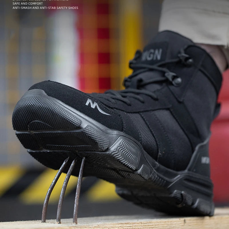 Durable Safety Boots Steel Toe Shoes For Men And Women