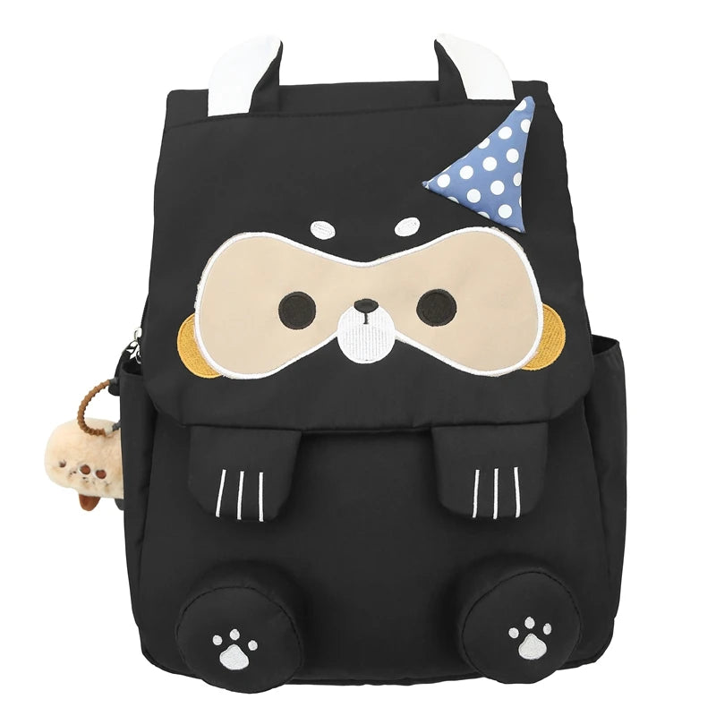 Cartoon Squirrel Backpack Cute Animal School Bag High-Capacity Laptop Bags Kawaii Book Bags Nylon Knapsack Daypack for Travel