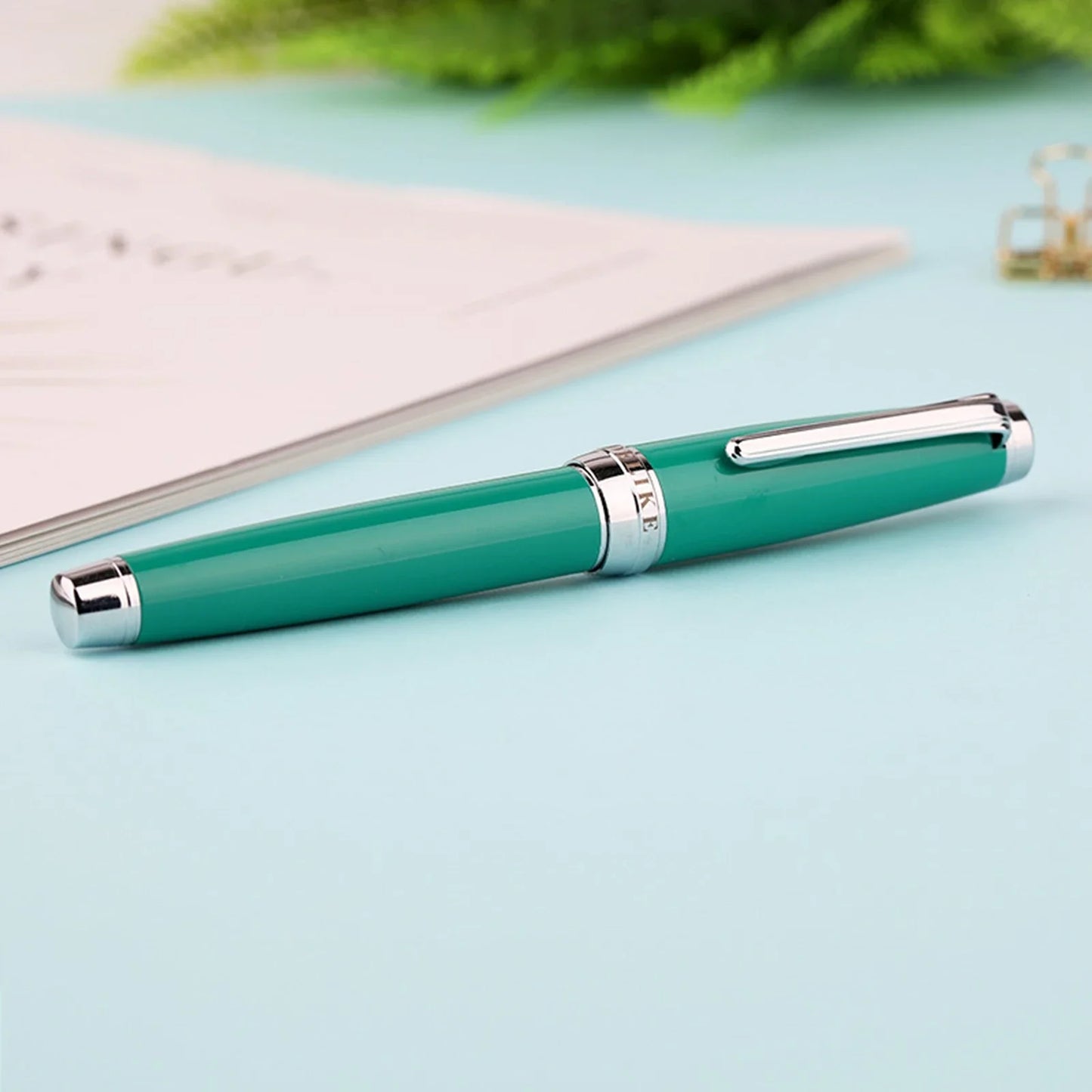 New Moon 3 Metal Fountain Pen molandi Color Korean Students' Writing Practice ink Pens office school supplies exquisite gift pen