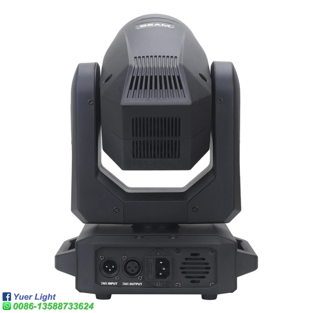 200W Party Moving Head Light LED Beam Spot 3in1 For Disco DJ Club 6+12 prism Christmas professional Party Stage Effect Light