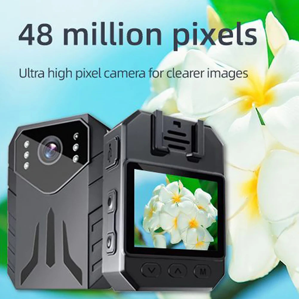 4K HD 1080P Mini Digital Camera Night Vision WiFi Camera Waterproof Video Recorder Site Enforcement Recorder for Law Enforcement