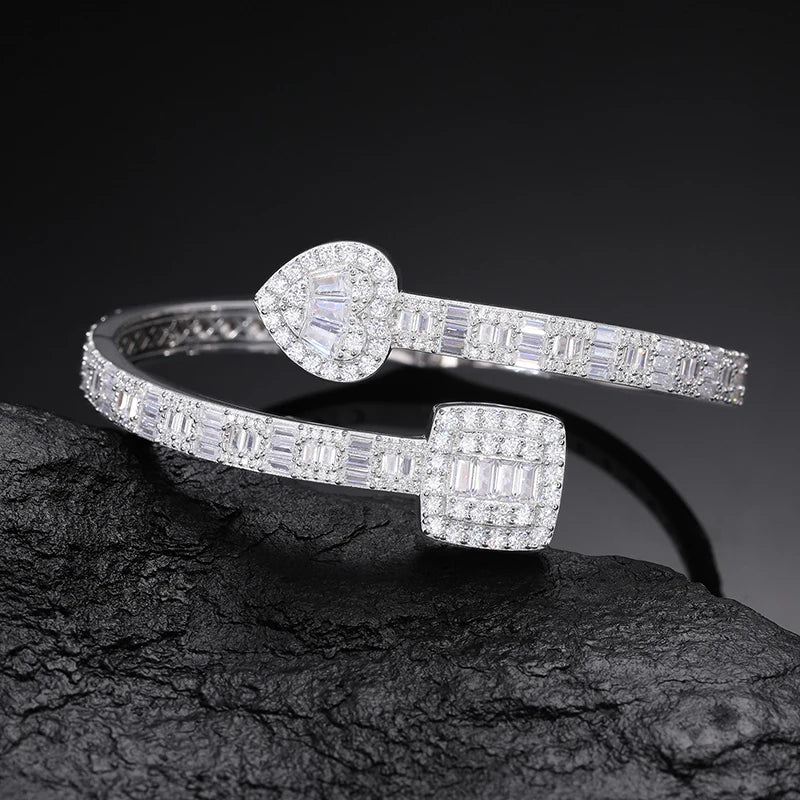 Luxury Bracelet Necklace Moissanite Chains Jewelry