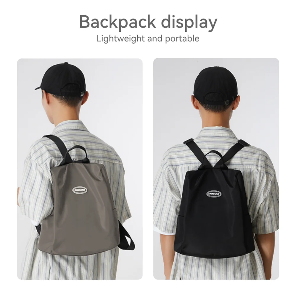 High Quality Solid Anti Theft Backpacks Nylon Fashion SchoolBag Luxury Designer Brand Women's Backpacks Ladies Travel Knapsack