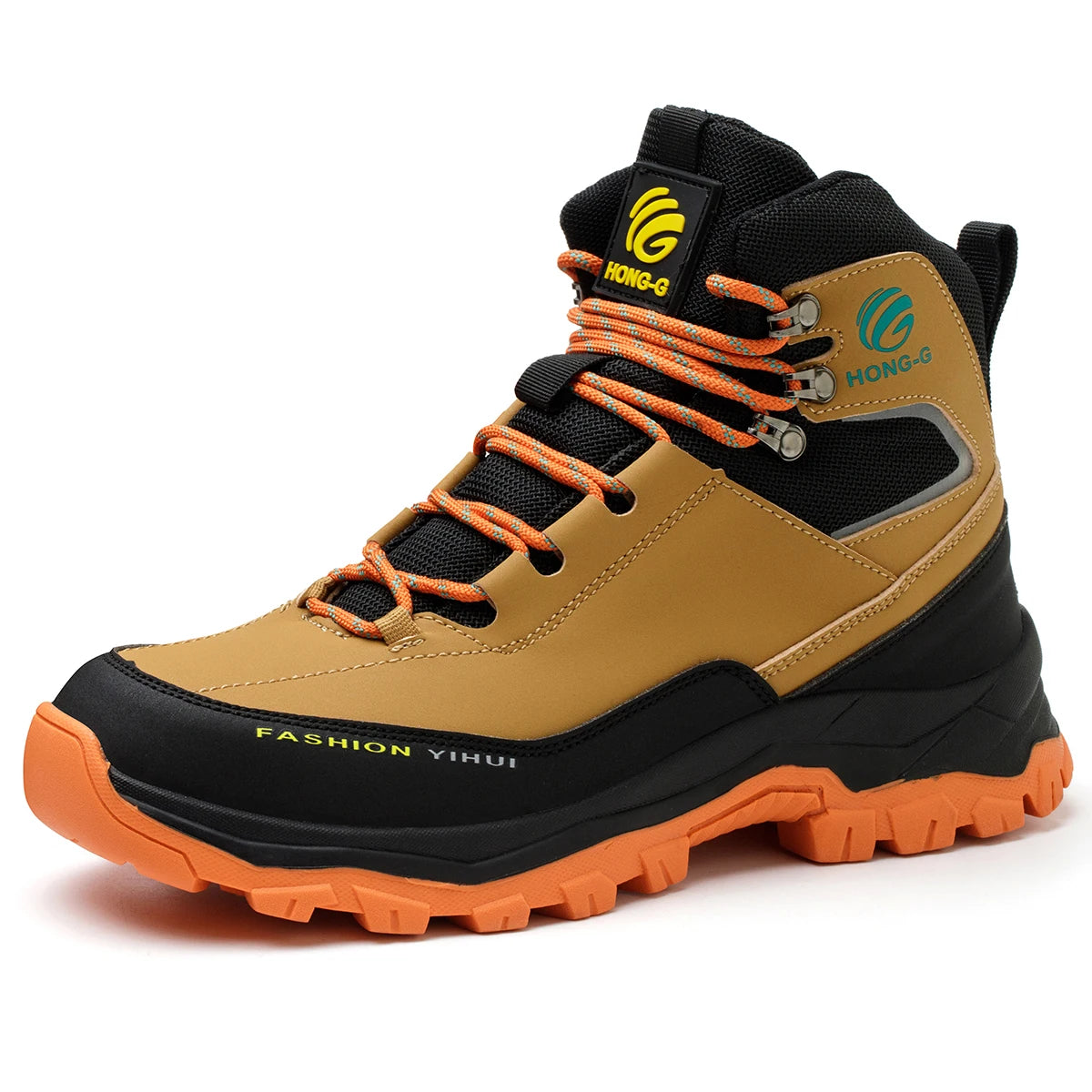 Kankeirr Safety Shoes Men Steel Toe Work Boots Durable