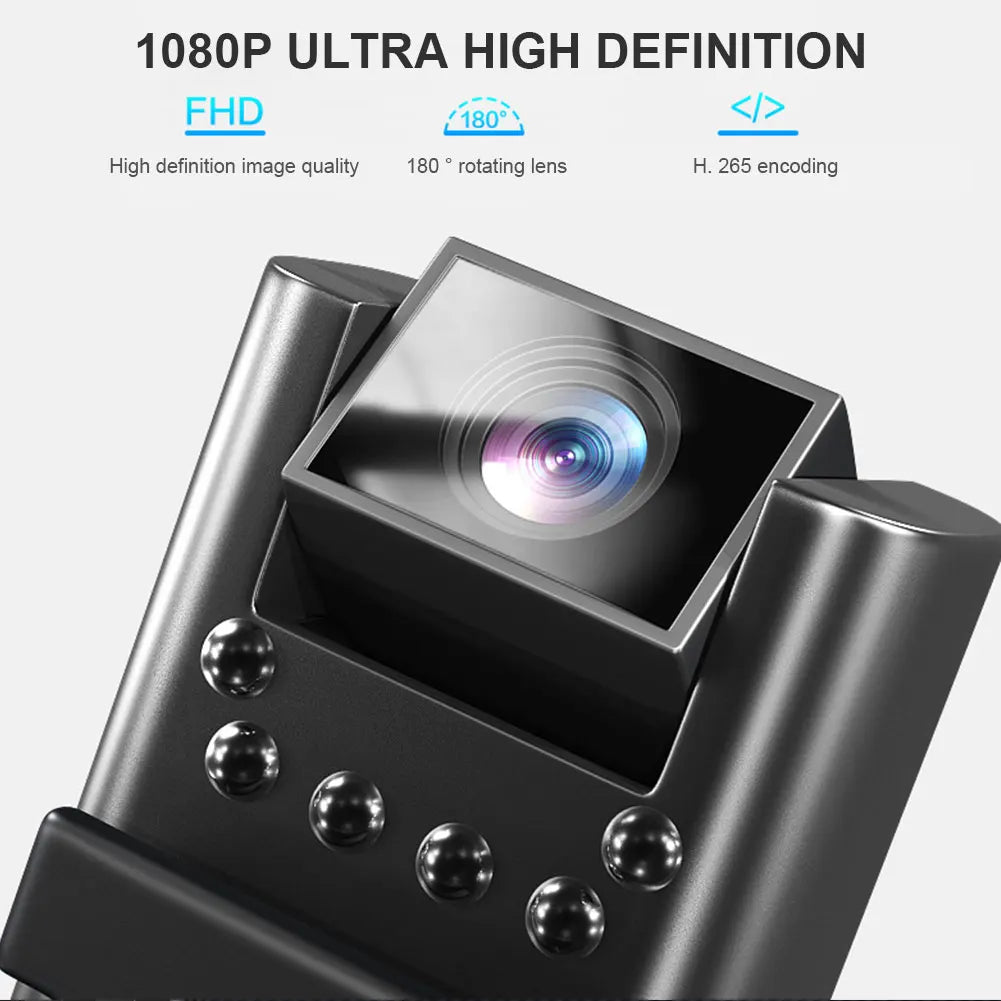 Mini Camera Night Vision Portable Law Enforcement Recorder 1080P HD Mini Body Worn Camera WIFI 800mAh Support TF 128GB Micro USB