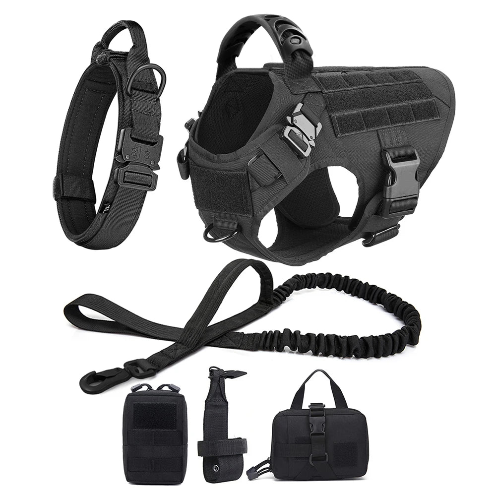 Large Dog Harness for German Shepherd Malinois Training Walking Pet Vest Dog Harnesses For Medium Large Dogs Accessories