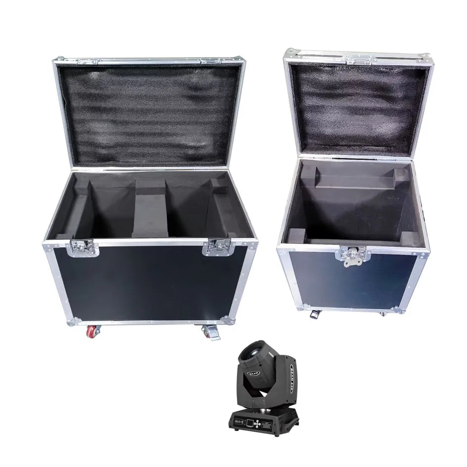 2pcs Sharpy Beam 7r 230w Rack case option Beam 7R Moving Head Light Controler Fly case Dj Projector Party Stage Control with DMX
