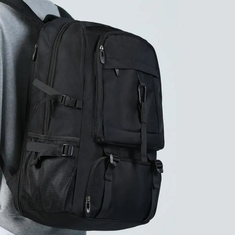 Travel Backpack Capacity Waterproof Backpack with Usb Charging Port for Hiking Business Adjustable Shoulder Strap College